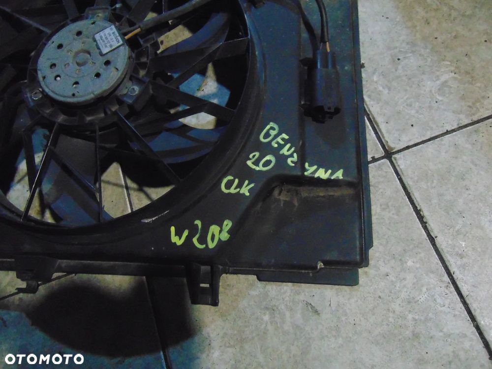 Wentylator chłodnicy mercedes w208 2,0 b
