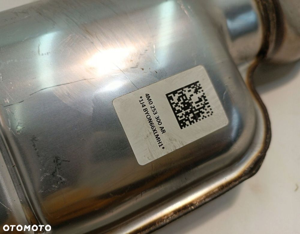 RURA WYDECHOWA TŁUMIK ŚRODKOWY AUDI SQ7 Q7 4.0 TFSI V8 4M0253211K - 4