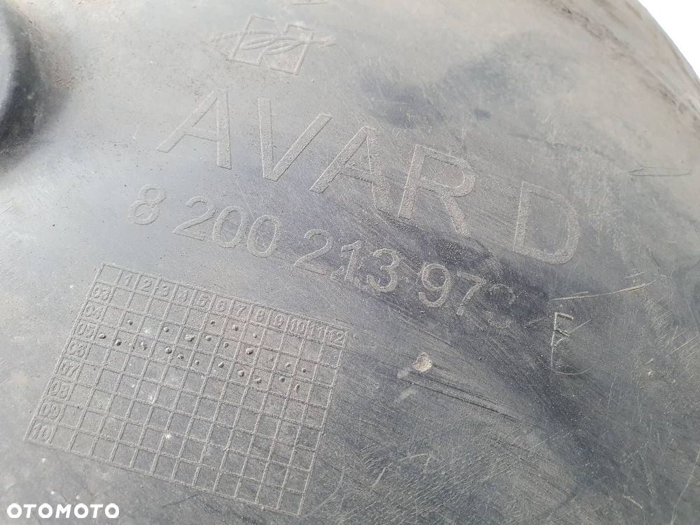 NADKOLE PRZÓD PRAWE RENAULT MODUS 8200213973 8200213960 ORYGINAŁ - 8