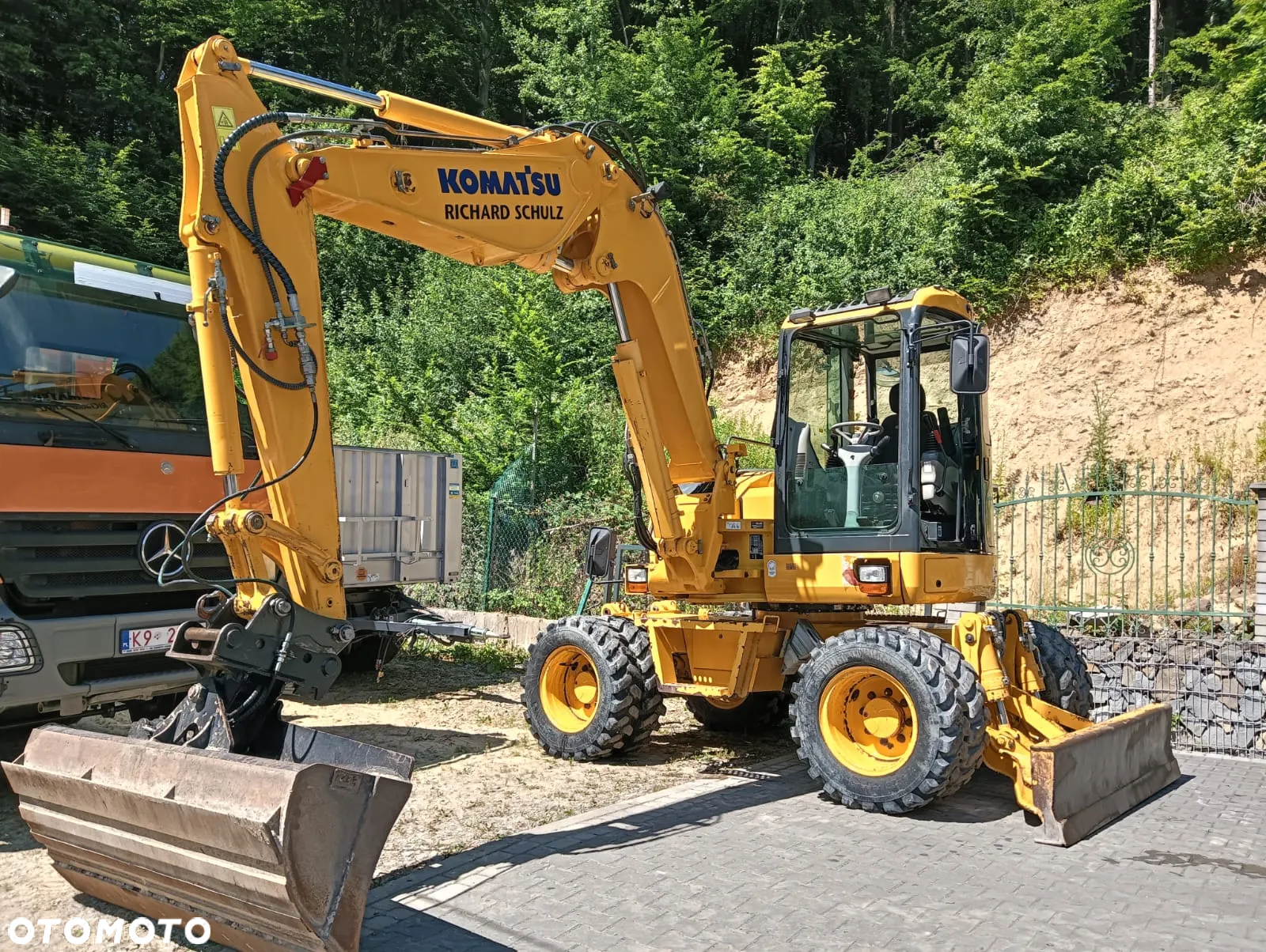 Komatsu PW98MR | 2012 r | 10 ton | koparka kołowa koparka obrotowa - 5