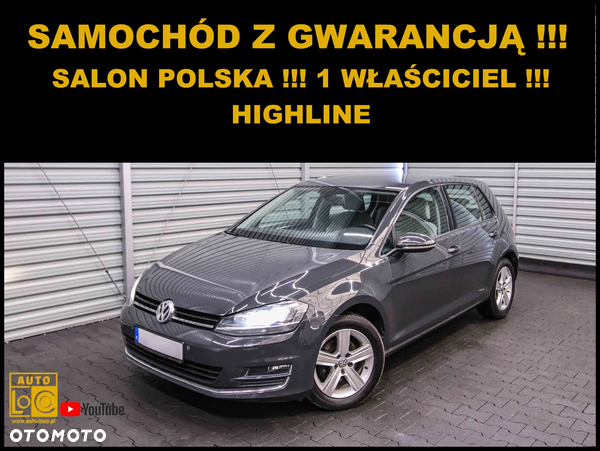 Volkswagen Golf VII 1.4 TSI BMT Highline