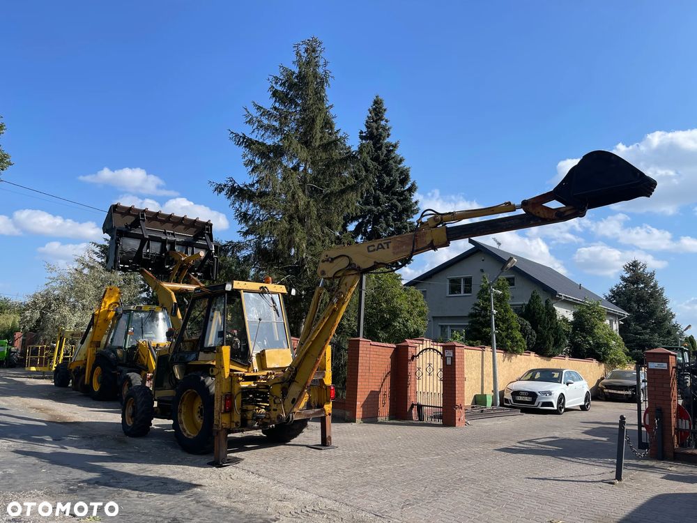 Caterpillar Koparko Ładowarka Cat 428B Caterpillar 428 Koparka Teleskop Krokodyl Widły - 27