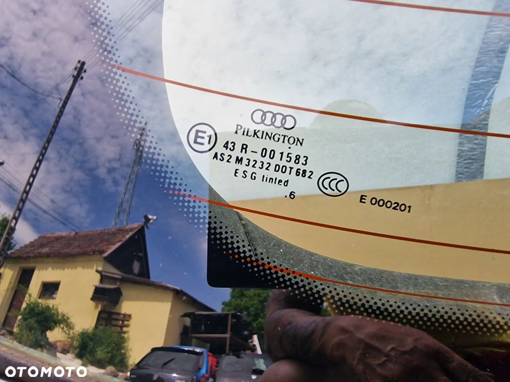 AUDI A3 8P 8P0 LIFT 03-12 3D KLAPA TYLNA TYLNIA TYŁ / KOLOR CZARNY METALIK / IDEALNA , NR AUKCJI KL5 - 7