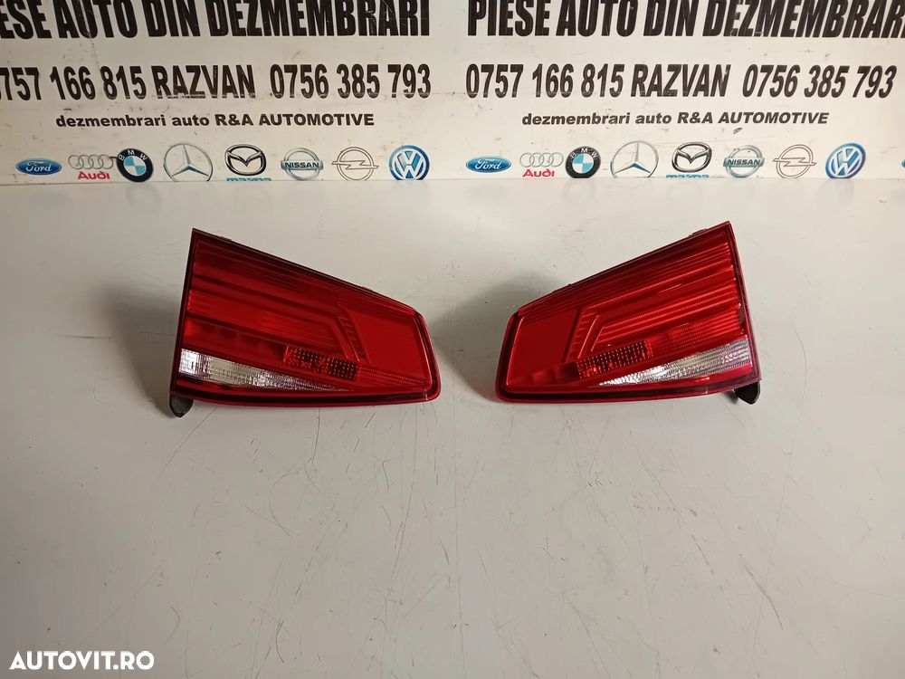 Lampa Stop Tripla Stanga Dreapta LED De Pe Haion Vw Passat B8 Variant 2014-2020 - 1