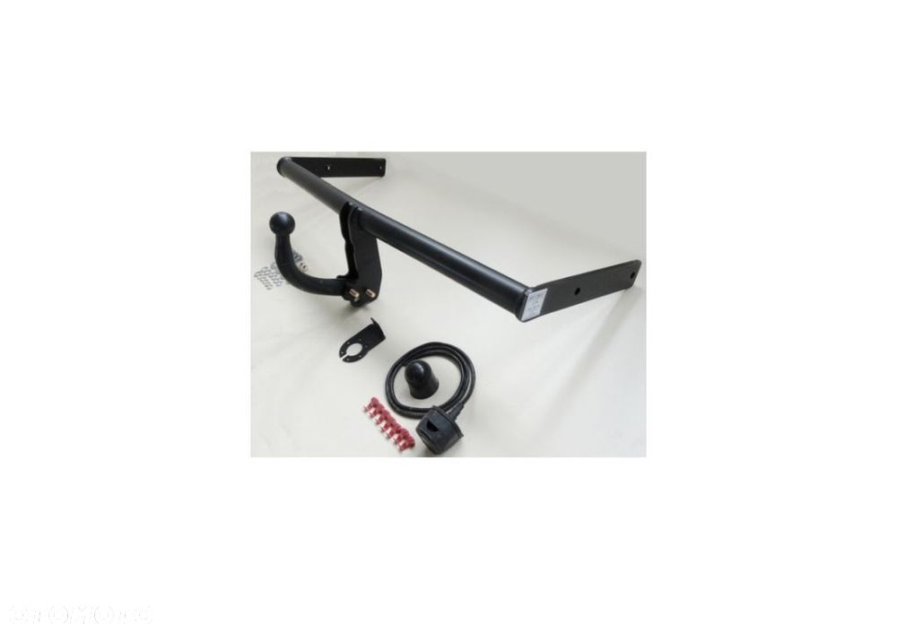 Polski Markowy Kompletny Nowy Hak Holowniczy Auto-Hak Słupsk + Kula + Wiązka do VW Volkswagen Polo 9N HTB Hatchback 3/5 Drzwi od 2002 do 2009 GWARANCJA - 3