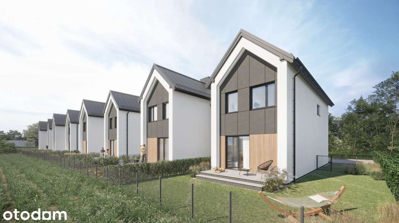Nowoczesny dom w zabudowie bliźniaczej – 106,65 m²_Rzochowska - Pełny obrazek: 4/7
