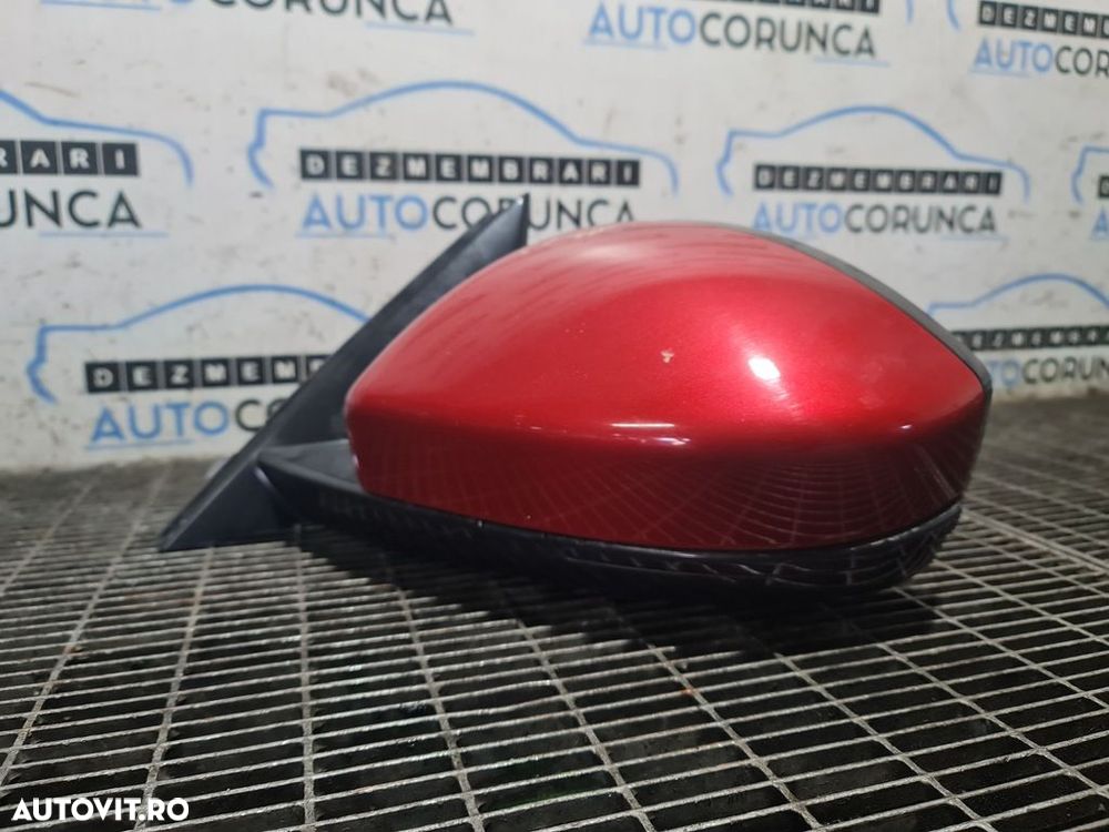 Oglinda stanga Jaguar E - PACE 2017 - 2020 4 Usi Firenze Red Cah (1376) Rabatabile - 1