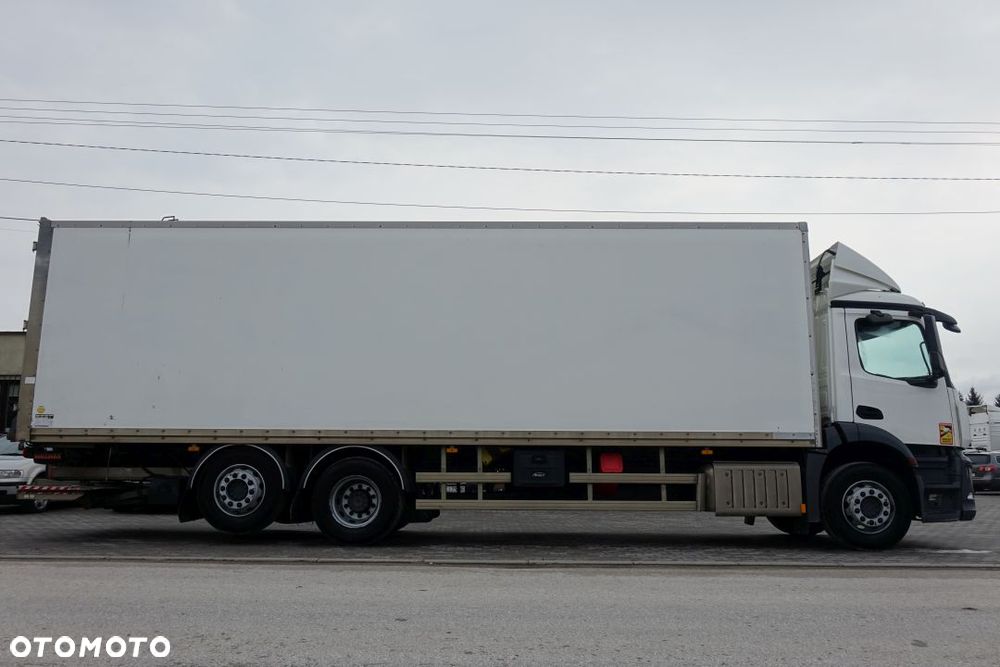 Mercedes-Benz ANTOS / 320 KM / 6x2 / FURGON / KONTENER / AUTOMAT / EURO 6 / OŚ PODNOSZONA - SKRĘTNA /  WINDA ZAŁADUNKOWA / - 4