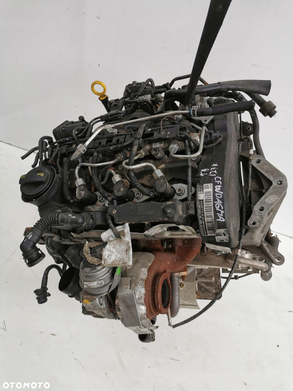 SILNIK KOMPLETNY VW POLO SEAT IBIZA SKODA FABIA 1.2 TDI CFW CFWA - 2