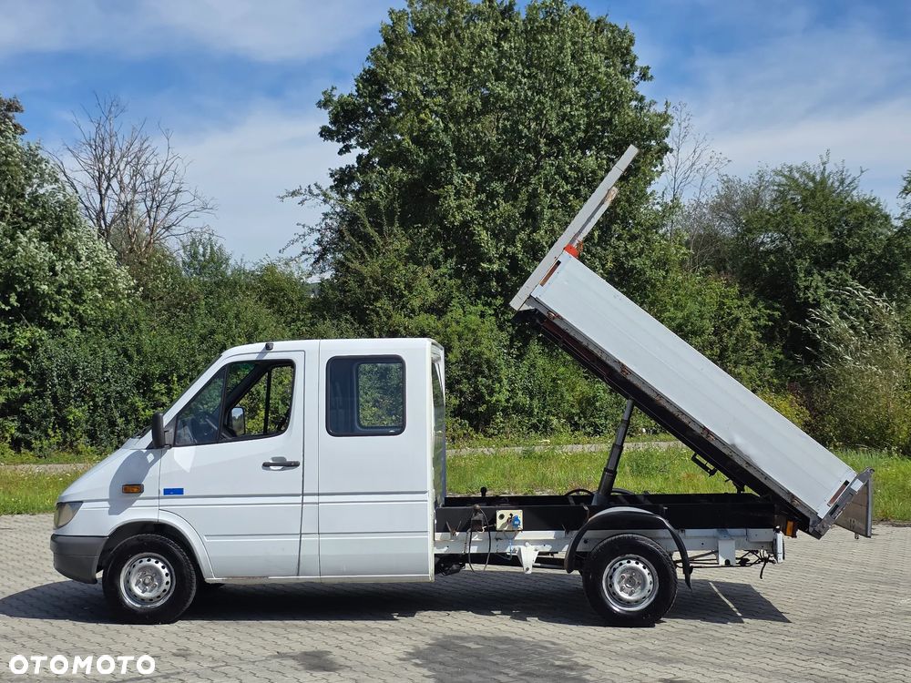 Mercedes-Benz Sprinter 313 CDI Doka/Dubel Kabina Wywrotka/Kiper 3-Stronny  ! Blokada Mostu ! Bez Korozji  ! - 4