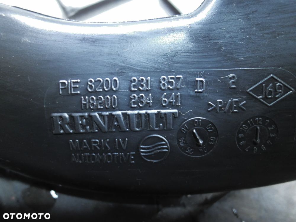 Rura dolotowa pow Renault Megane II Scenic II 8200231857 - 2