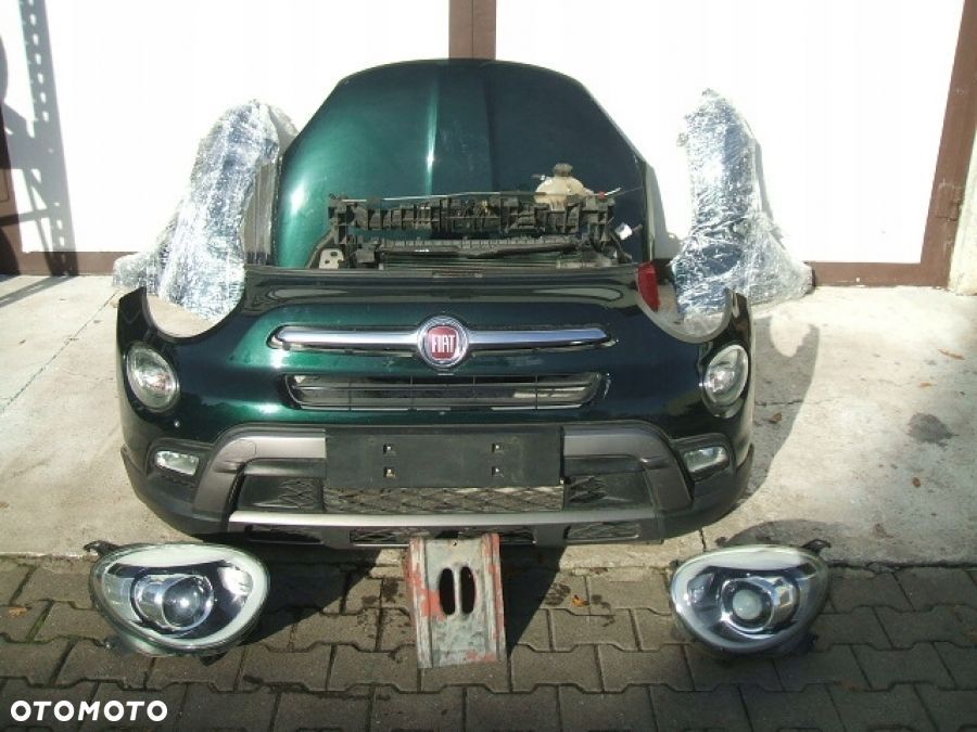 FIAT 500X CROSS MASKA BŁOTNIK ZDERZAK PRZÓD CHŁODNICE WZMOCNIENIE PAS LAMPY - 2