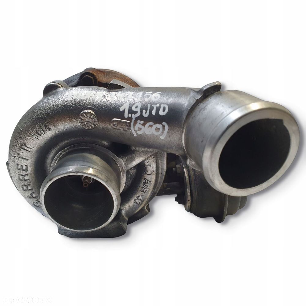 TURBOSPRĘŻARKA Alfa Romeo 147 1.9 JTD turbo 55191596 - 4