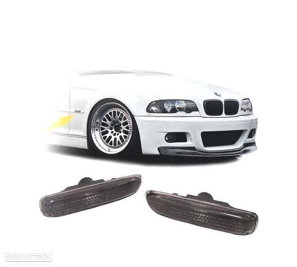 PISCAS LATERAIS PARA BMW E46 98-01 ESCURECIDOS