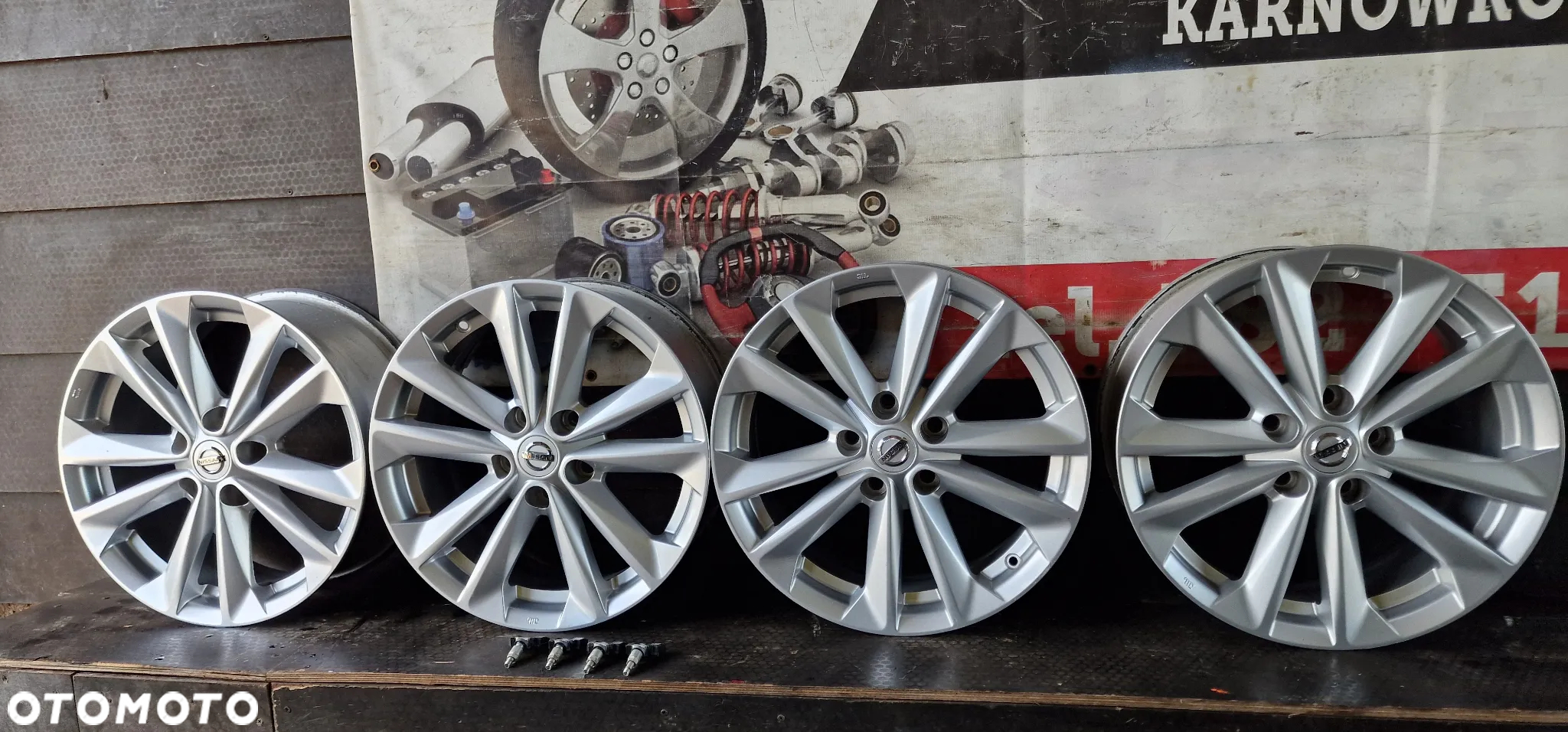 ALUFELGI NISSAN QASHQAI 17" 5x114,3 ET40 - 10