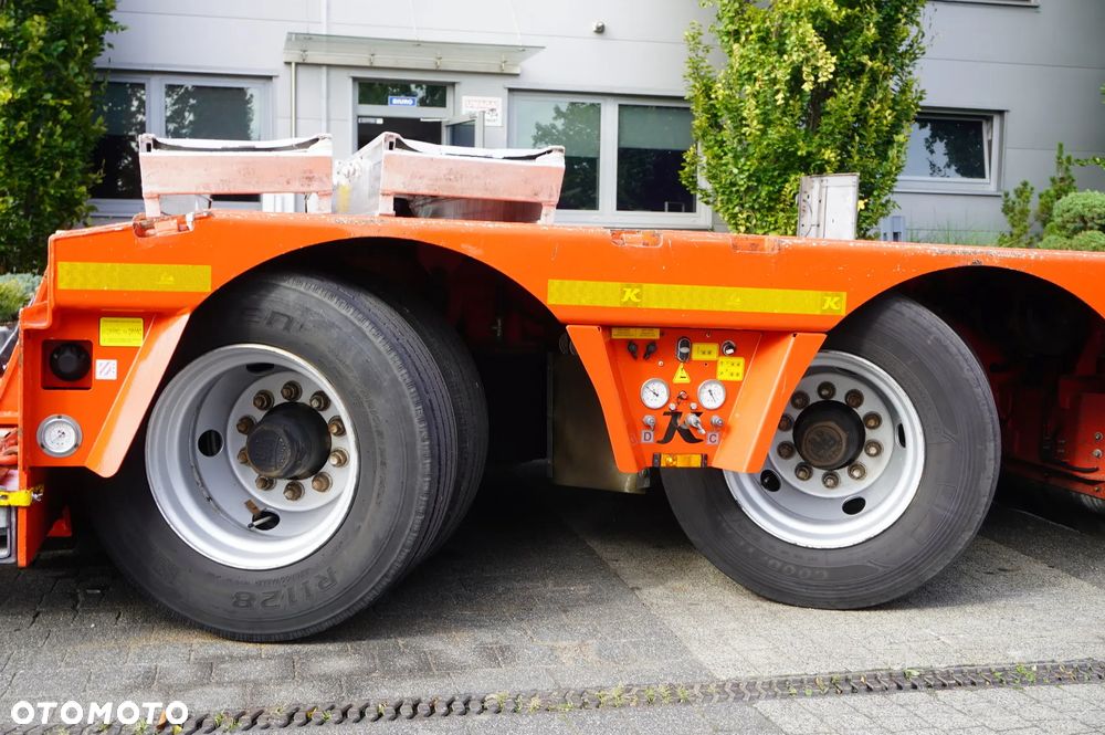 MAN TGX 28.510 6×2 / Naczepa niskopodwoziowa Kässbohrer LB2 TIEF-BETT / naczepa rozsuwana 16.5 m / DMC 65 t / osie skrętne - 4