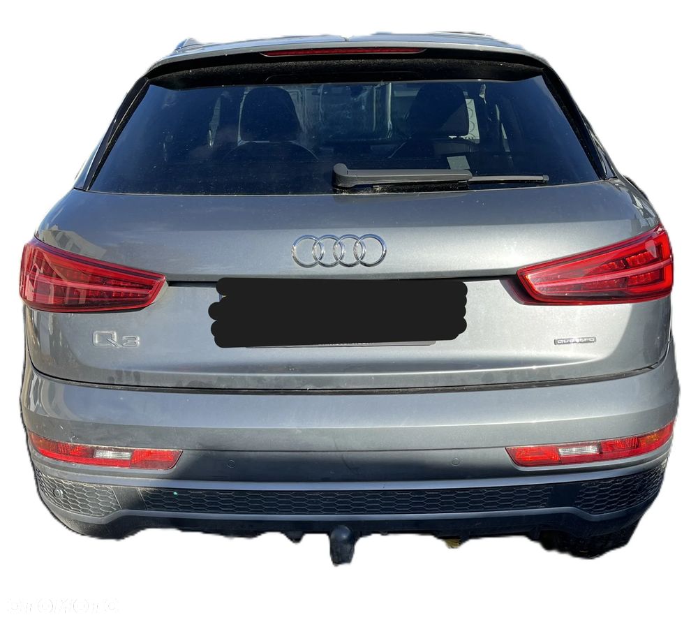 Q3 8U LIFT S-LINE ZDERZAK TYŁ TYLNY LX7R PDC ** - 3