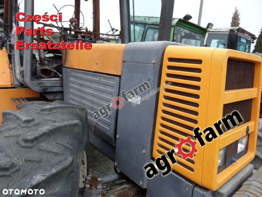 Renault 133-14 TX części, skrzynia biegów, oś - 3