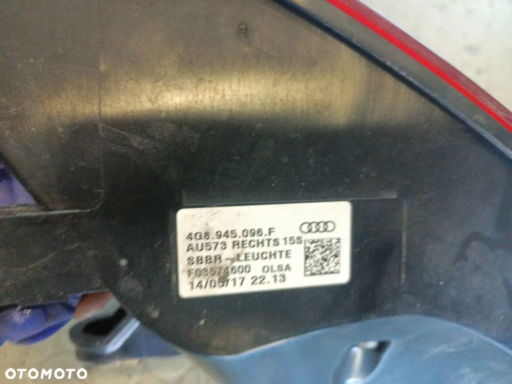 4G8945096F 095F 094K 093K Lampy tyl MATRIX LED USA Oryginal Audi A7 C7 LIFT czesci - 4