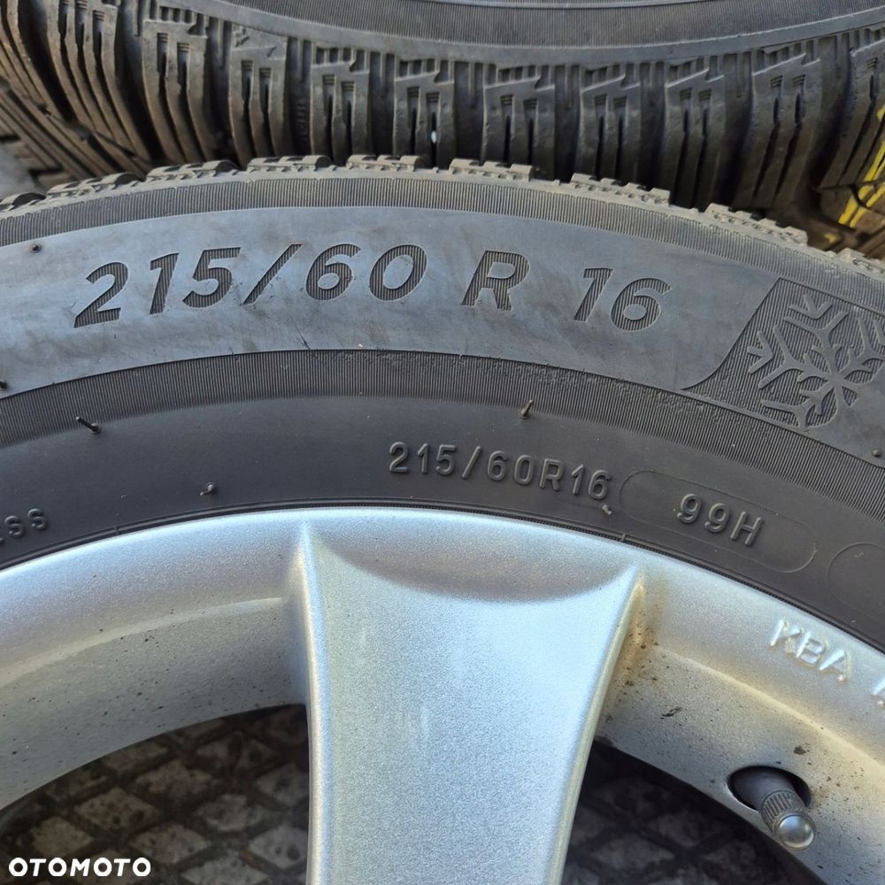 ZIMA KOŁA 215/60 R16 SKODA YETI SUPERB OCTAVIA 4 TOURAN PASSAT T-ROC KAROQ - 6