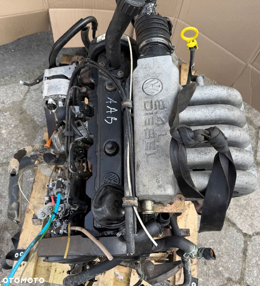 silnik kompletny vw t4 2.4 d 78km aab transporter aja california 90-02r - 4