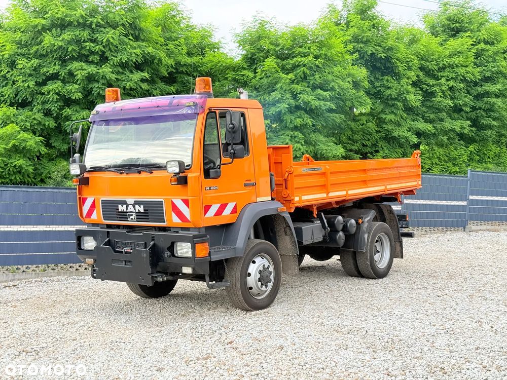 MAN * MAN 14-220 * Kiper Wywrotka Meiller * 4x4 * Zimowe Utrzymanie * Unimog * - 2