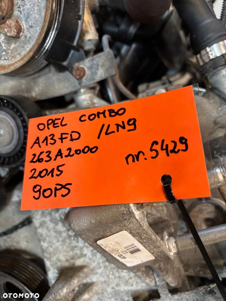 Silnik kompletny Opel Combo Doblo A13fd 263a2000 1.3 90 koni - 2