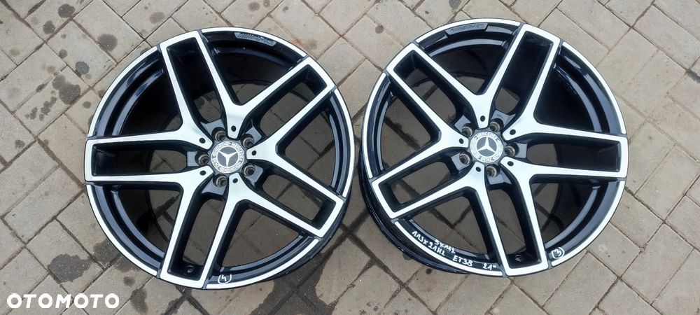 FELGI ALUMINIOWE 5x112 STOPNIOWANE MG 2x10Jx21 CALI ET 52,5 2924012900 2x 11Jx21 CALI ET38 2924011700 MERCEDES GLE COUPE I INNE KOMPLET 4 SZTUKI - 9