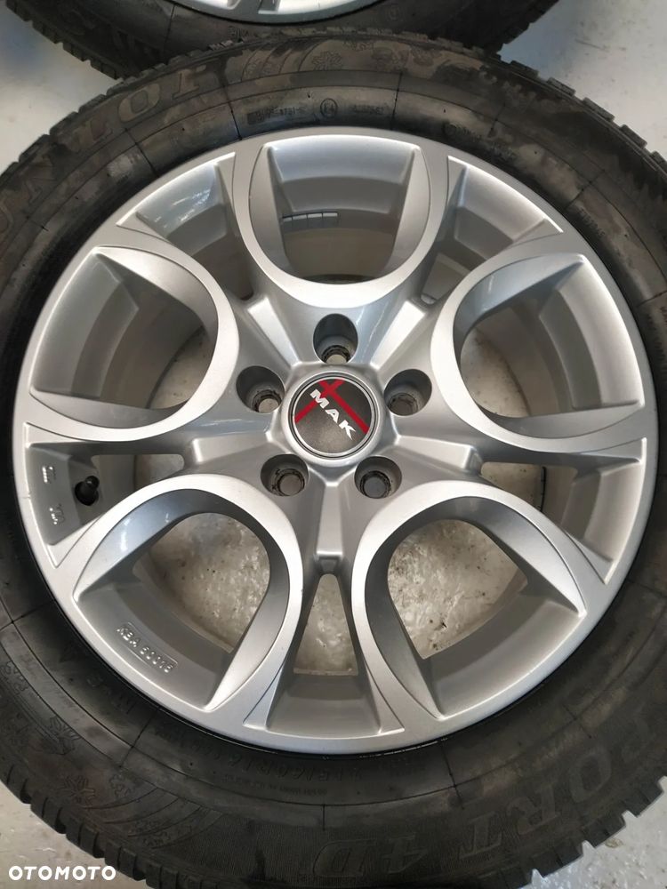 FIAT OPEL ALFA ROMEO 7X16 4x FELGI ALUMINIOWE R16 5X110 ET41 KOŁA OPONY DUNLOP ZIMA 215/60 - 3