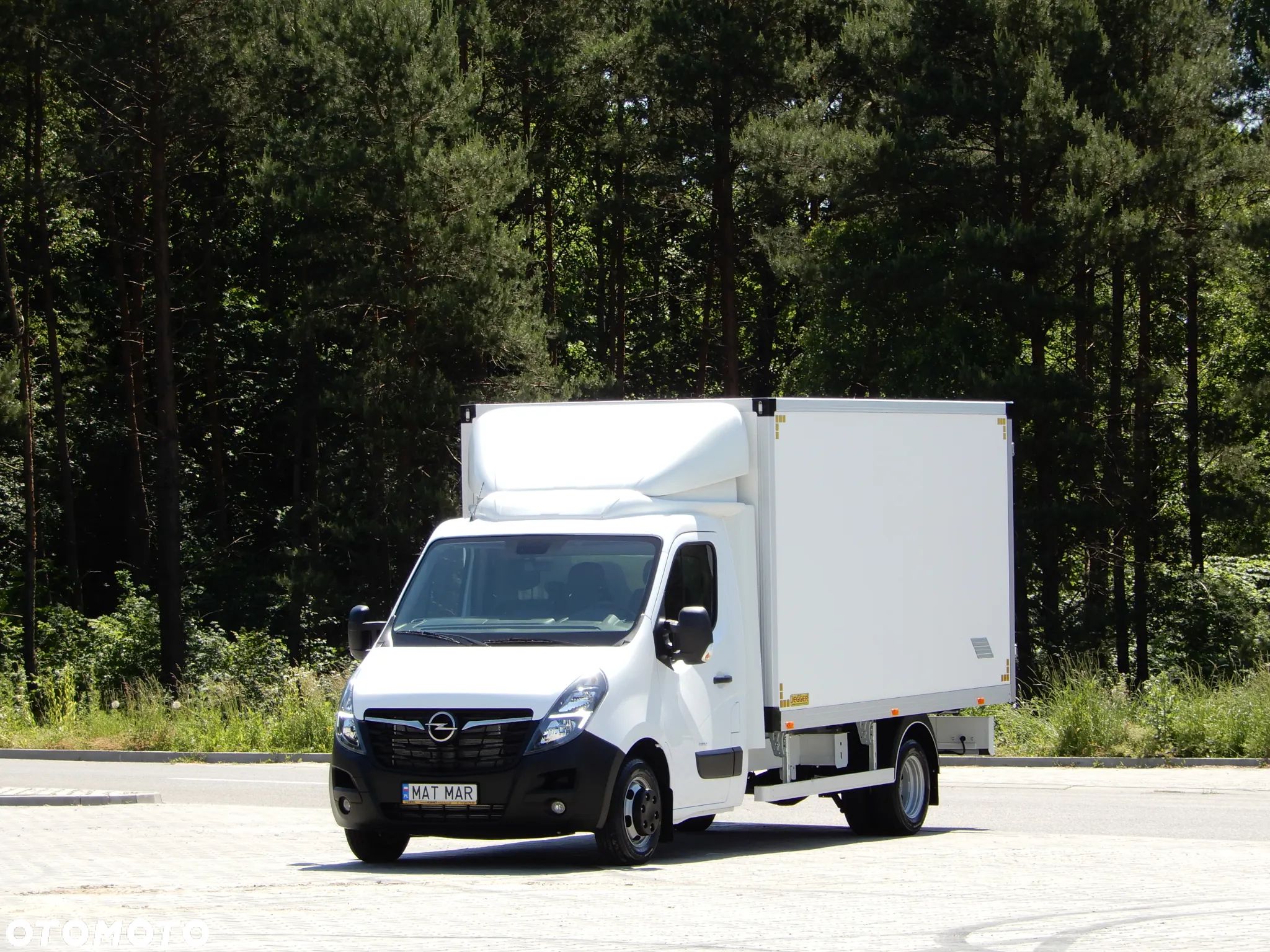 Opel MOVANO 2.3 CDTi 163 KM Bliźniak Kontener 4.26 CM 8 E.Palet JEGGER Boczne Drzwi 800 Kg Ładowność WZMACNIANY 60 Tys Przeb Stan Auta Jak NOWY - 1