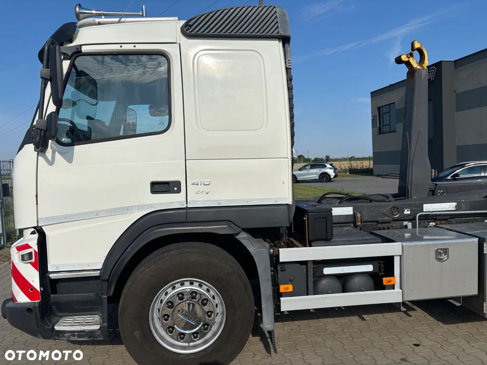 Volvo FMX 6x2R hakowiec MEILLER RK2067 udzwig 20000kg , z platformą do przewozu maszyn , pojazdów lub ładunków, - 7