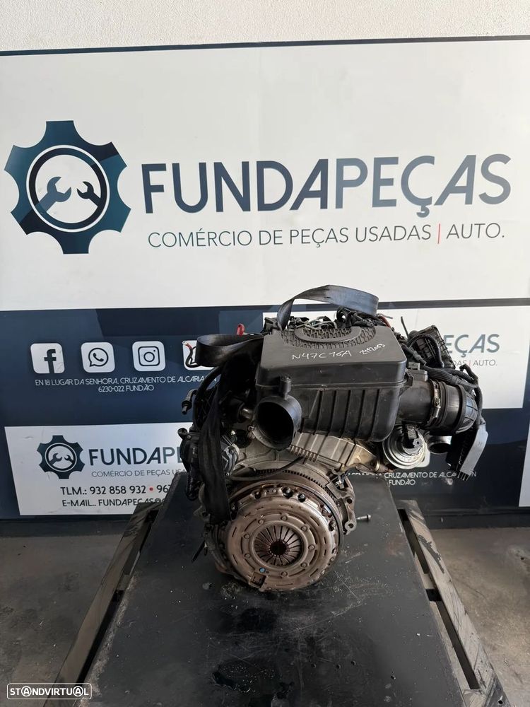 Motor Mini (R55) Cooper D 1.6D 112Cv Ref: N47C16A - 2