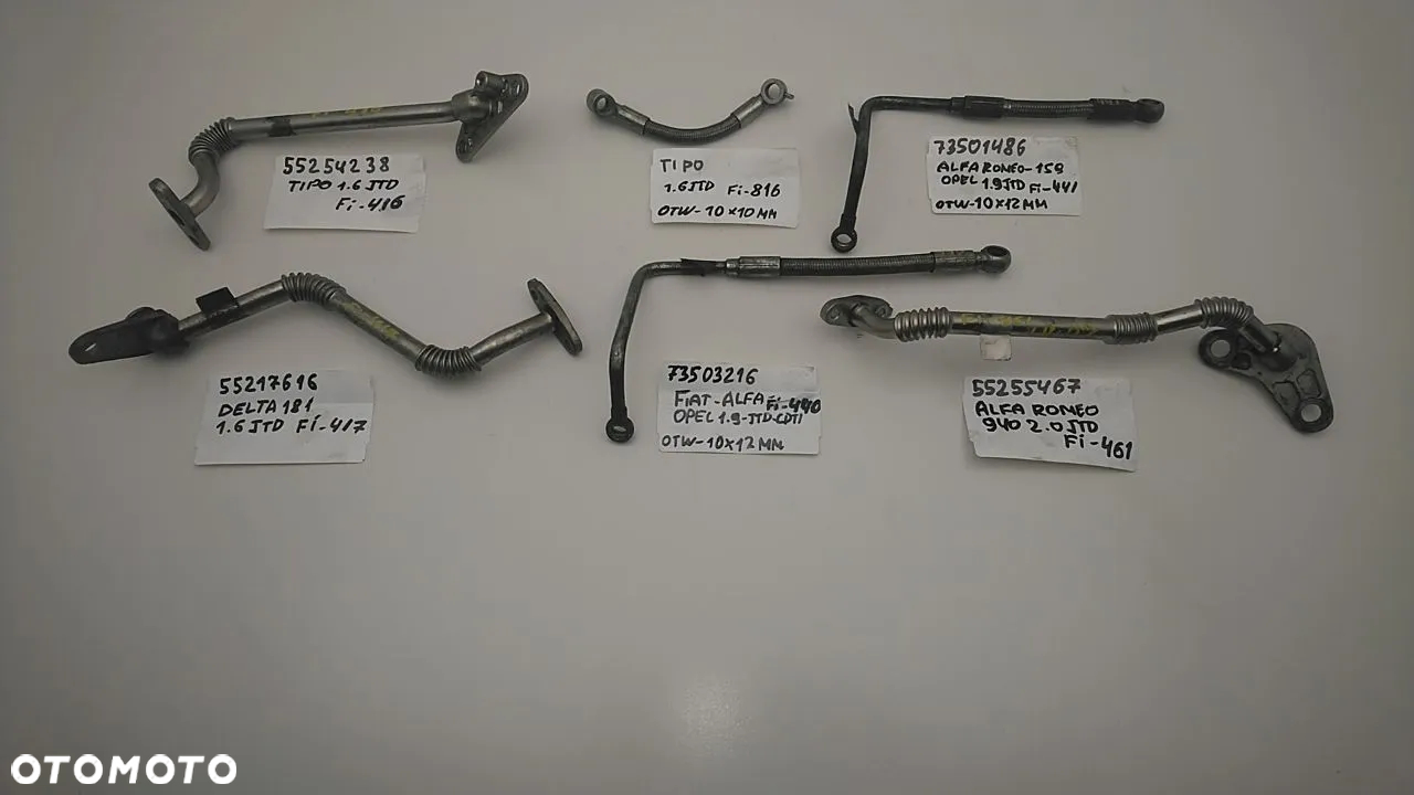 FIAT ALFA ROMEO RURKA TURBOSPRĘŻARKI - 4