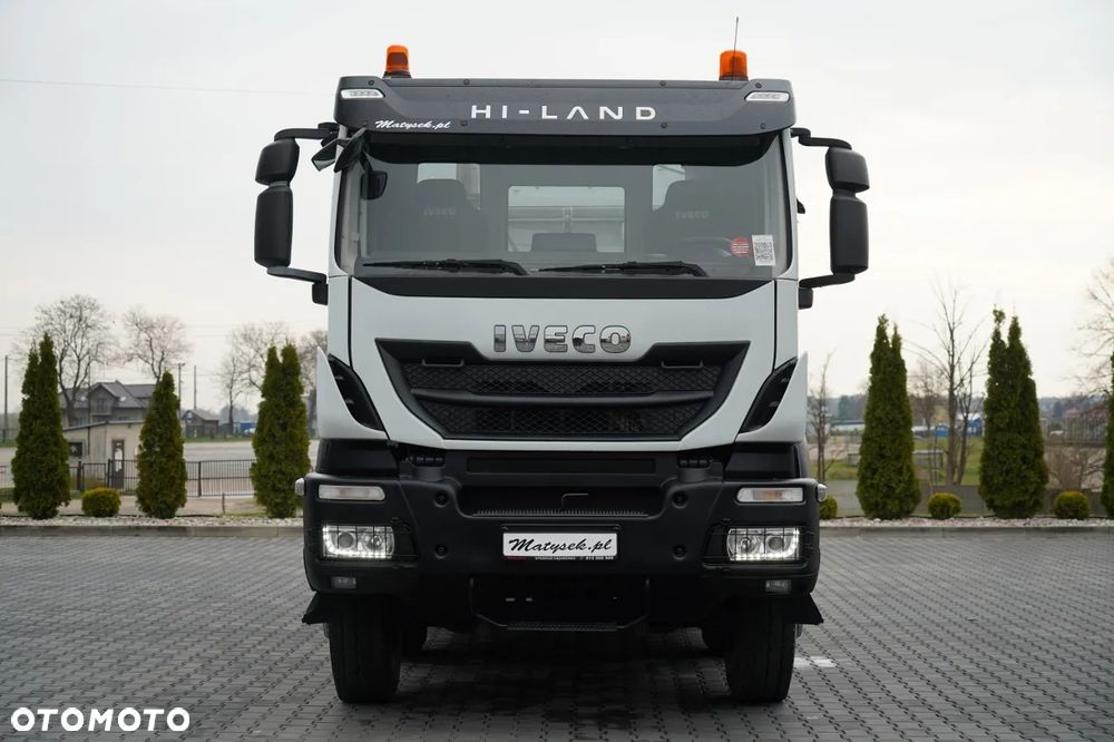 Iveco TRAKKER / 8x4 / WYWROTKA / HYDROBURTA / BORDMATIC / EURO 6 / MEILLER KIPPER - 17