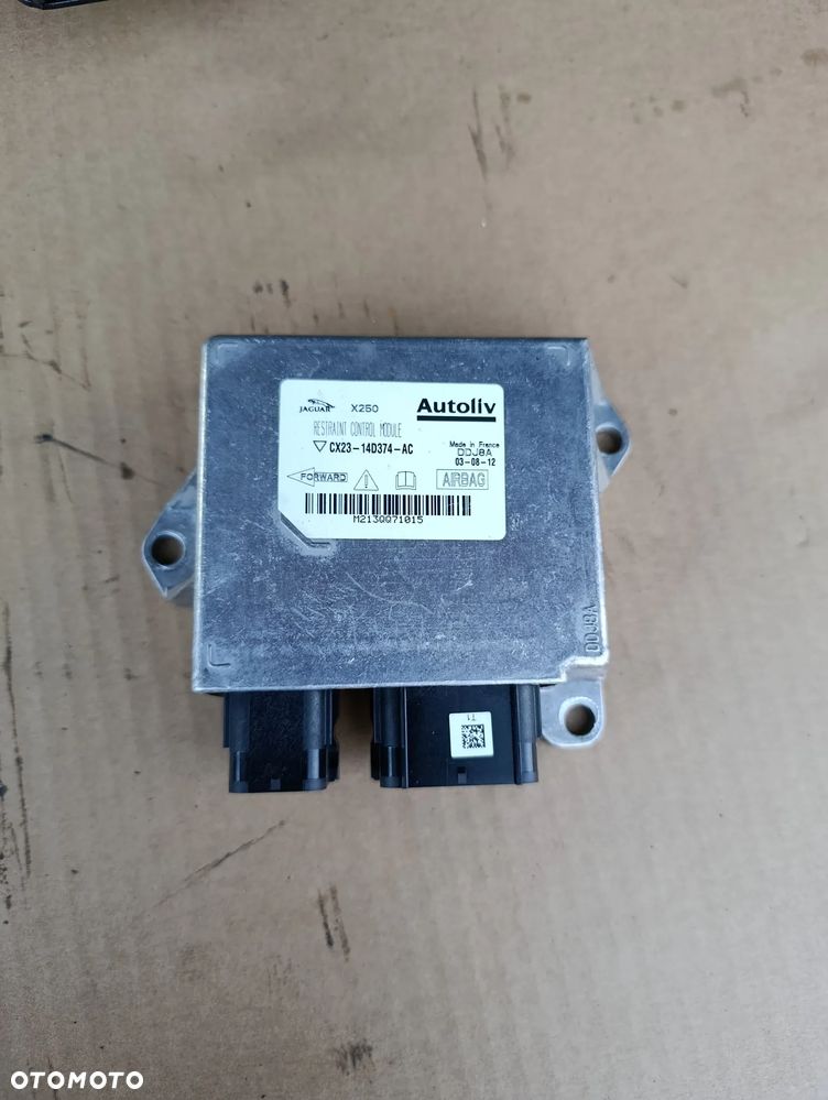 JAGUAR XF x250 AIRBAG SENSOR NAPINACZE EUROPA KOMPLET - 6