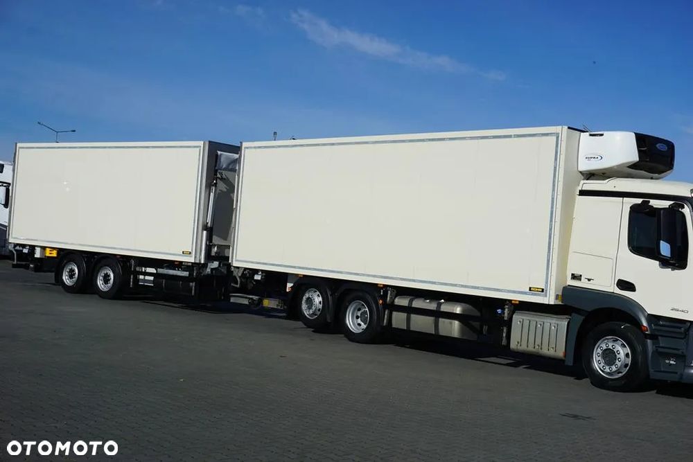 Mercedes-Benz ACTROS / 2540 / ACC / E 6 / ZESTAW PRZEJAZDOWY / CHŁODNIA + WINDA / 38 PALET - 4