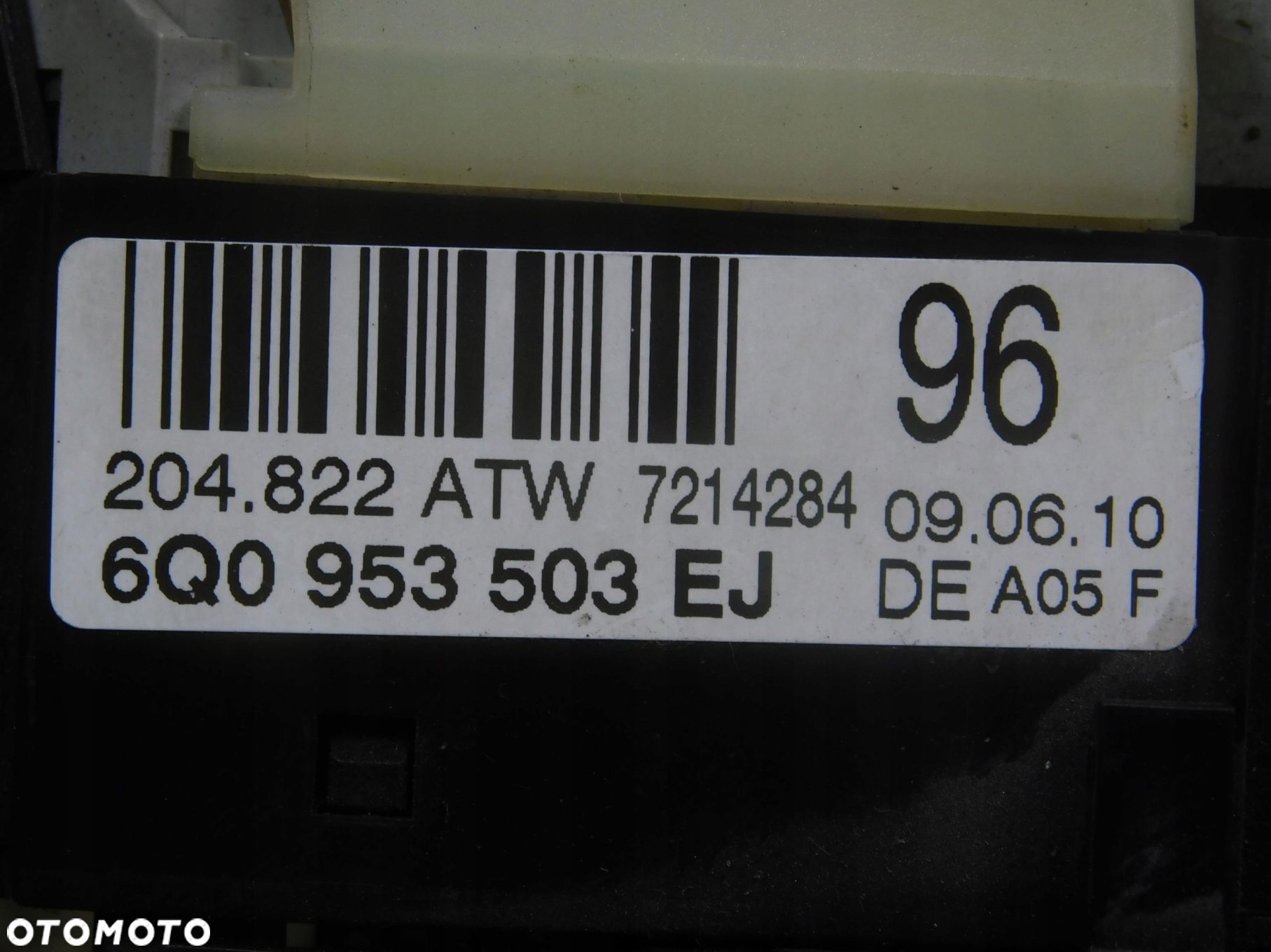 6Q0953503Ej Przełącznik Zespolony Manetka Vw Polo V 6R 1.6 Tdi Cr 2009-2014 - 4