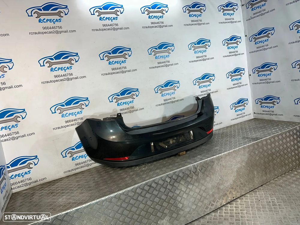 .Parachoques Tras Traseiro Original Seat Ibiza 5 V Mk5 6J 6J5 Facelift 5 Portas