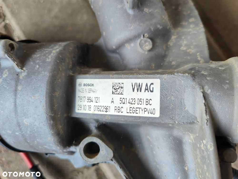 Kolumna kierownicza maglownica VW Golf VII 5Q1423051BC demontaż - 6