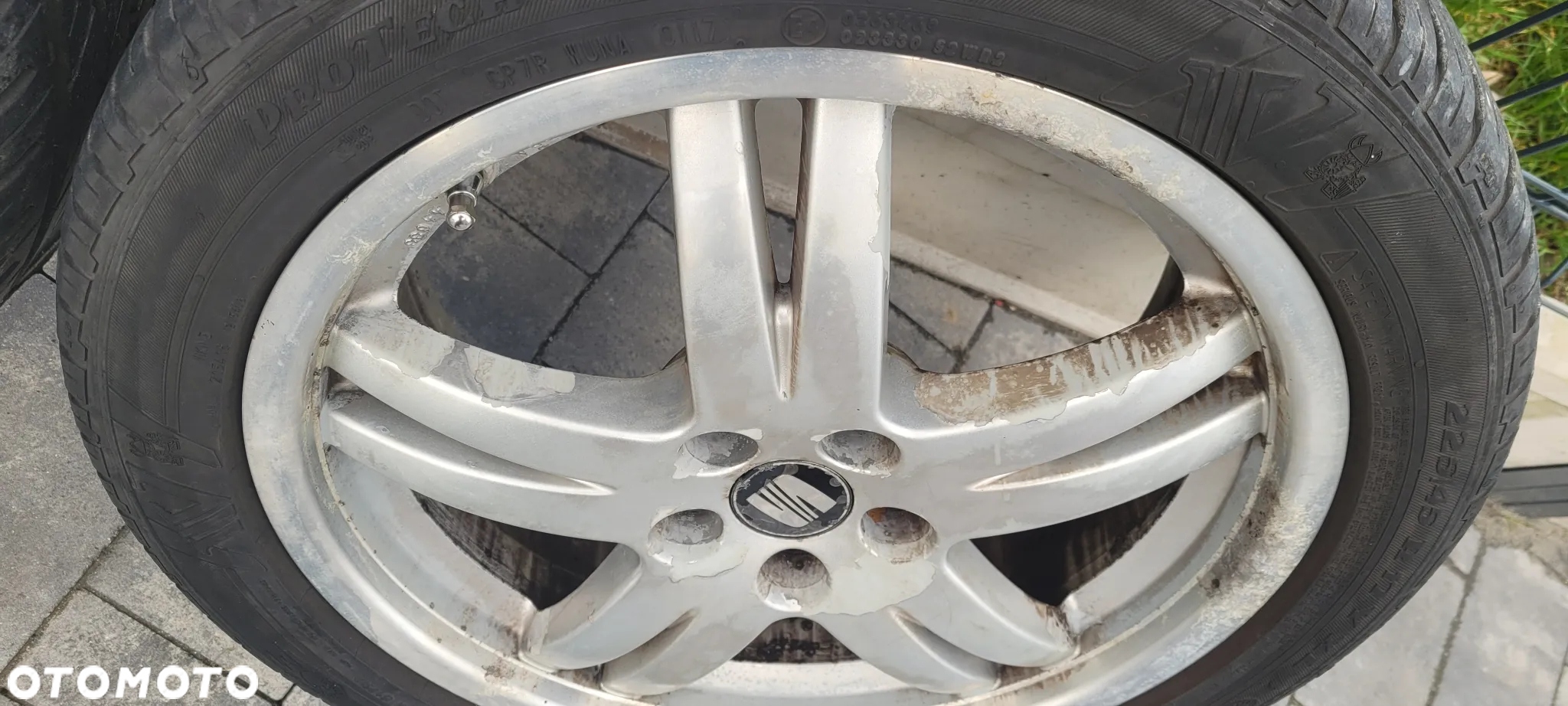 1000ZŁ ALUFELGI 17" VAG 5x100mm 17x7" LEON, GOLF, BORA, A3 8L, TOLEDO, OCTAVIA, NEW BEETLE - 6