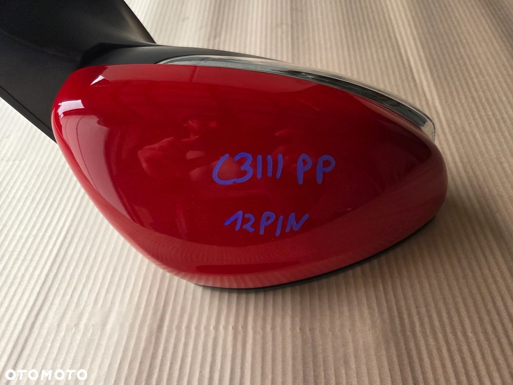 Lusterko prawe przednie 12 Pin asystent Citroen C3 III - 5