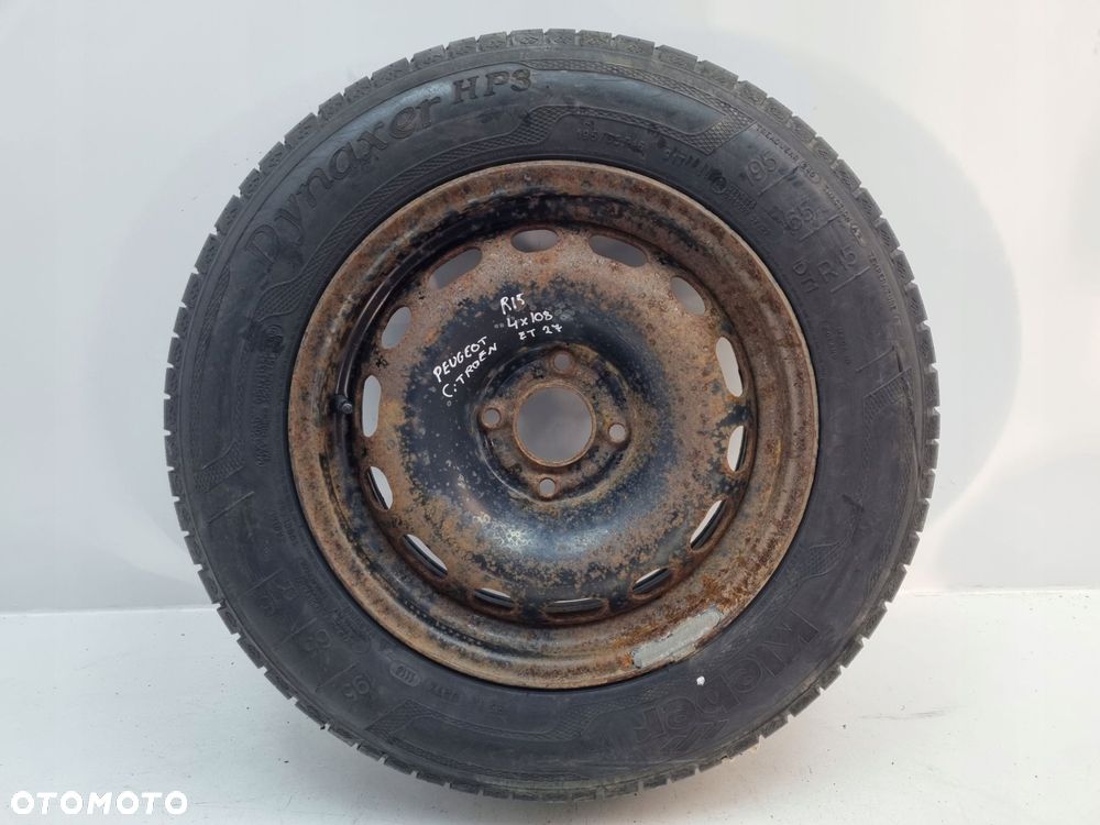 KOŁO ZAPASOWE Peugeot Citroen C3 II zapas felga 195/65 R15 4x108 ET27 - 2