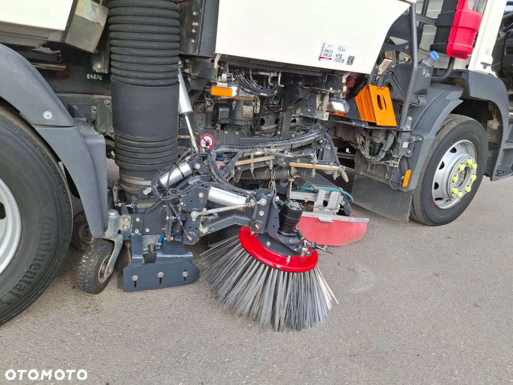 Mercedes-Benz Atego 1321 Zamiatarka BUCHER CityFant 5000 Euro 6 PM10 Rura Do Liści Studzienek Karcher Wysokiego Ciśnienia Napęd Hydrostatyczny - 30