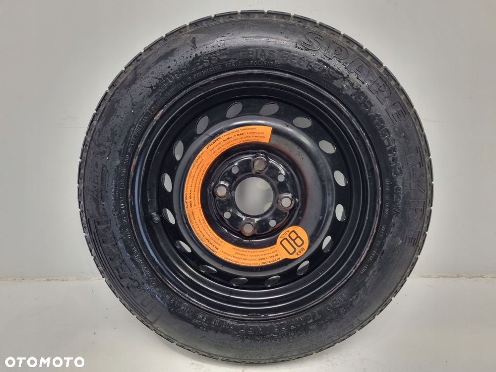 KOŁO DOJAZDOWE Fiat Panda 135/80 B13 R13 4x98 dojazdówka 50BX13H - 2