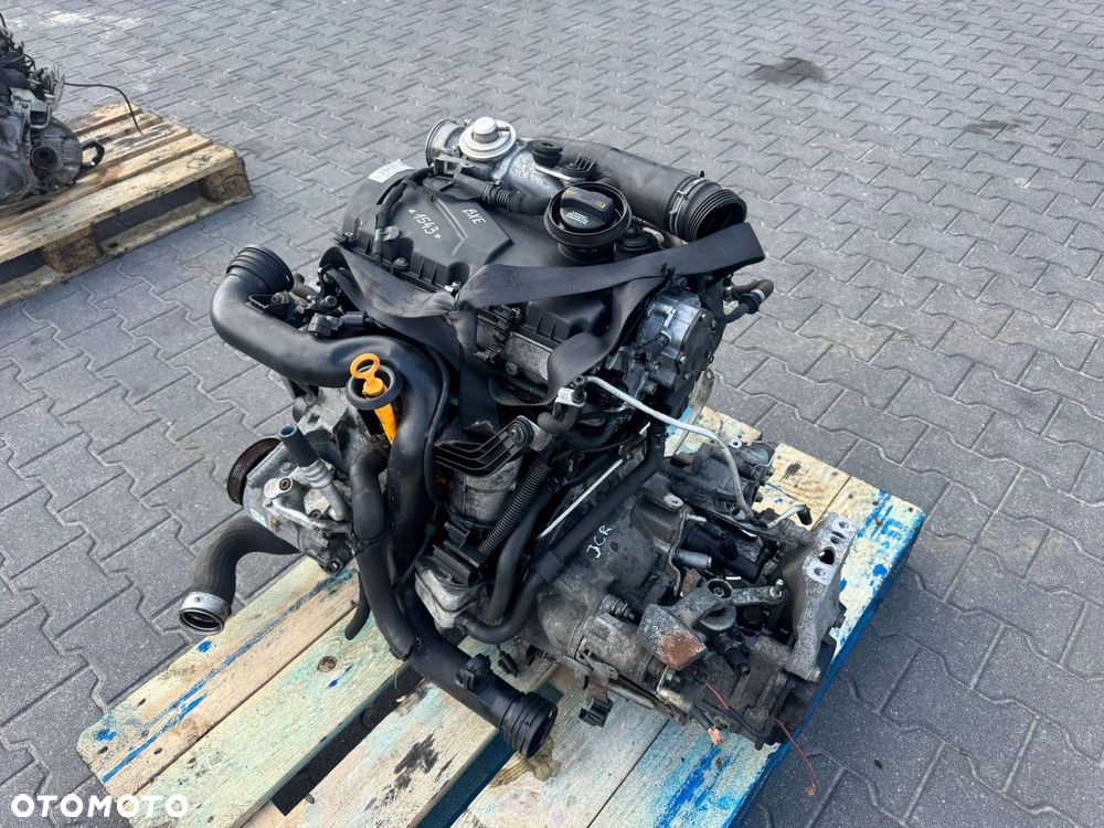 SILNIK KOMPLETNY 1.9 TDI BXE SKRZYNIA BIEGÓW JCR VW GOLF V 2007 - 2