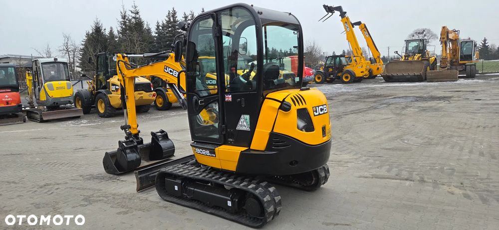 JCB <<Minikoparka JCB 8026CTS, 2021 rok, tylko 1400mtg, 3 łyżki>> - 6