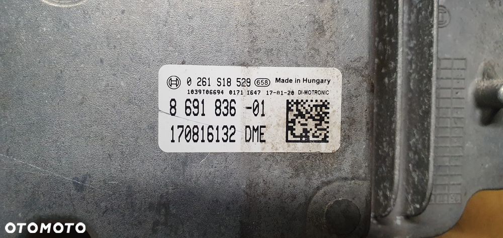 Zestaw startowy komputer stacyjka moduł BMW 3 F30 F31 1.5 8691836 - 10