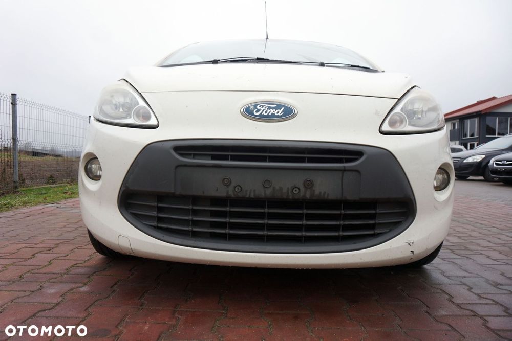 MASKA ZDERZAK BŁOTNIKI LAMPY KA II RU8 F9  FORD 2008-2016 BIAŁY PRZÓD KOMPLETNY - 4