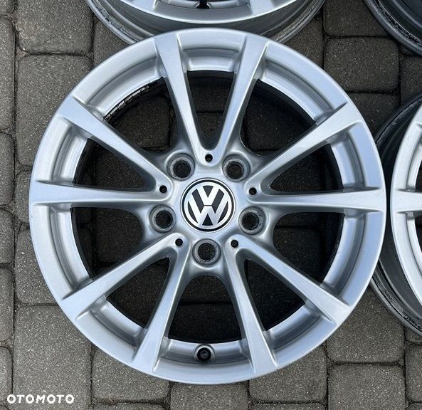 ALUFELGI 16 FELGI ALUMINIOWE ALUSY VW T5 LIFT T6 CARAVELLE DOKA MULTIVAN TRANSPORTER AMAROK 5x120 ET31 7Jx16H2 R16 - 2