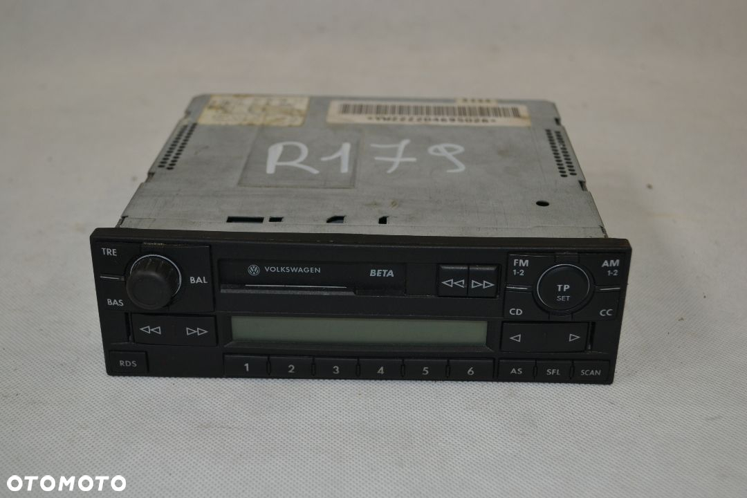 R20/R144/R162/R179/R214/R253/R258 RADIO SAMOCHODOWE VW BETA - 8